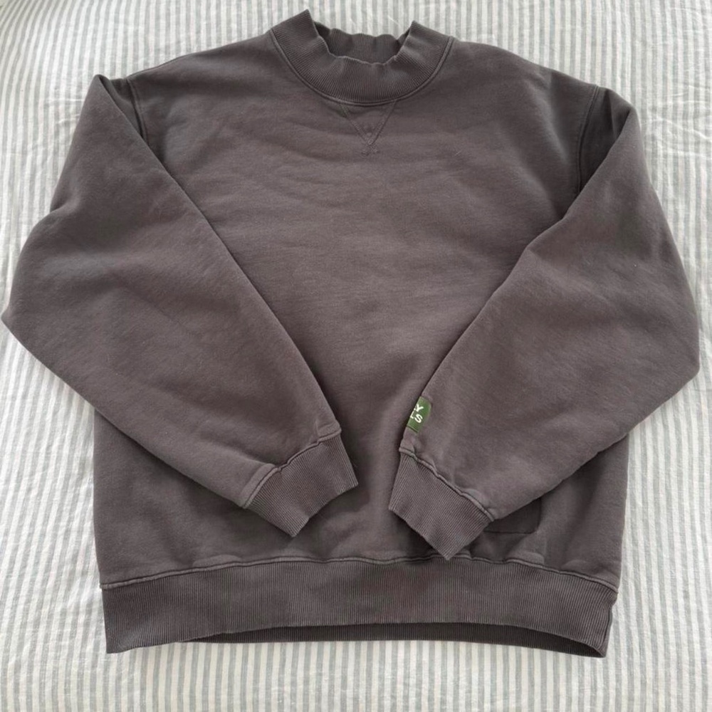 Daily Drills Vintage Crewneck Sweatshirt- Vintage Black Size M/L